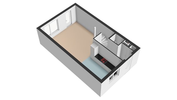 Floorplan - Gentiaan 4, 8316 NZ Marknesse